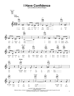 I Have Confidence von Richard Rodgers (Download) 
