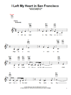 I Left My Heart In San Francisco von Tony Bennett (Download) 