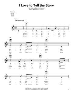 I Love To Tell The Story von William G. Fischer (Download) 