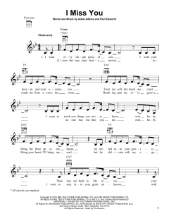 I Miss You von Adele (Download) 