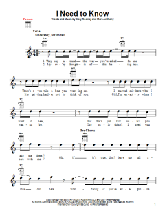 I Need To Know von Marc Anthony (Download) 