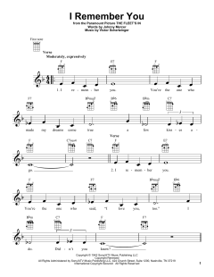 I Remember You von Johnny Mercer (Download) 