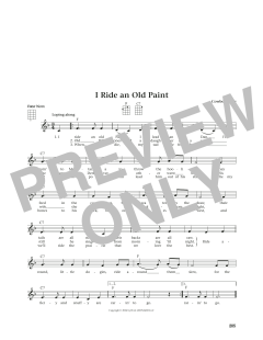 I Ride An Old Paint von Cowboy Song (Download) 