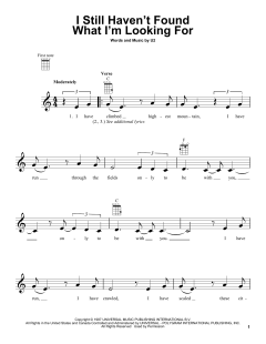 I Still Haven't Found What I'm Looking For von U2 (Download) 