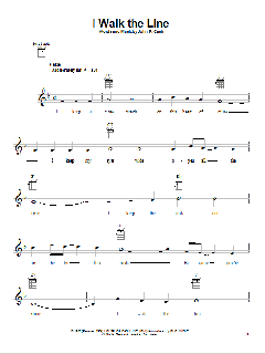 I Walk The Line von Johnny Cash (Download) 