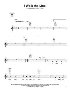 I Walk The Line von Johnny Cash (Download) 