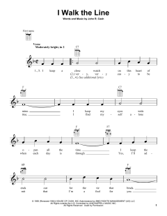 I Walk The Line von Johnny Cash (Download) 