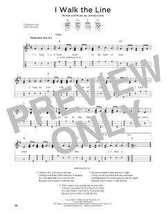 I Walk The Line von Johnny Cash (Download) 