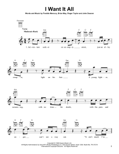 I Want It All von Queen (Download) 