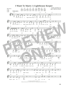 I Want To Marry A Lighthouse Keeper von Erica Melita Eigen (Download) 