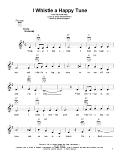 I Whistle A Happy Tune von Richard Rodgers (Download) 