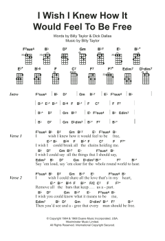 I Wish I Knew How It Would Feel To Be Free von Nina Simone (Download) 