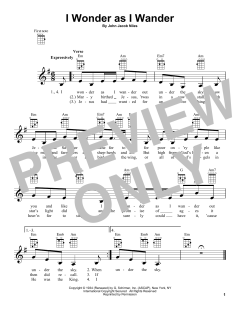 I Wonder As I Wander (Download) 