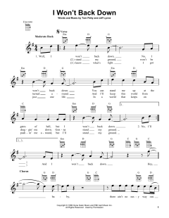 I Won't Back Down von Tom Petty (Download) 