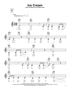 Ice Cream von Sarah McLachlan (Download) 