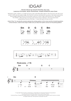 IDGAF von Dua Lipa (Download) 