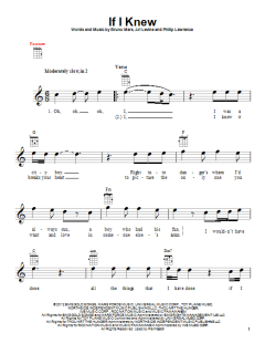 If I Knew von Bruno Mars (Download) 