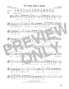 If I Only Had A Brain von Edgar Y. Harburg (Download) 