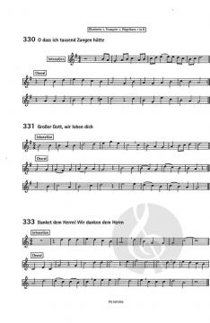 Begleitsätze zum Evangelischen Gesangbuch für Blasorchester (Dieter Kanzleiter) 