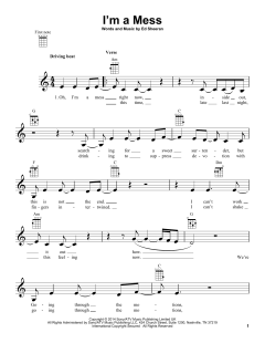 I'm A Mess von Ed Sheeran (Download) 