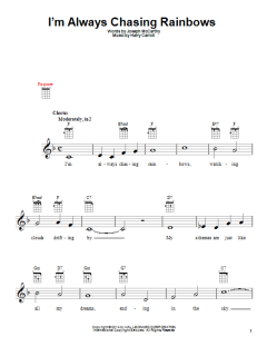 I'm Always Chasing Rainbows von Harry Carroll (Download) 