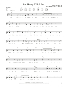 I'm Henry VIII, I Am von Herman's Hermits (Download) 