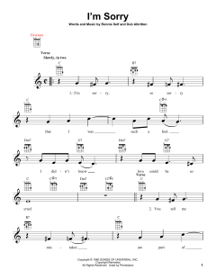 I'm Sorry von Brenda Lee (Download) 