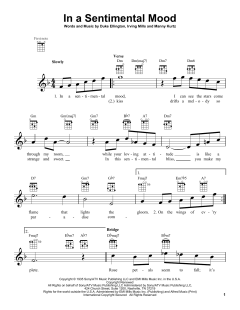 In A Sentimental Mood von Duke Ellington (Download) 