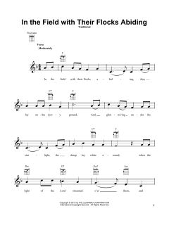 In The Field With Their Flocks Abiding von Traditional (Download) 