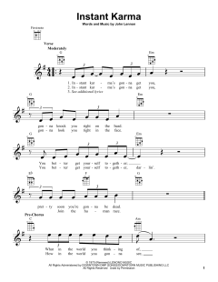 Instant Karma von John Lennon (Download) 