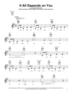 It All Depends On You von Buddy Gard DeSylva (Download) 
