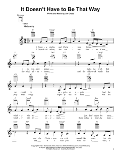 It Doesn't Have To Be That Way von Jim Croce (Download) 