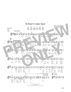It Don't Come Easy von Richard Starkey (Download) 