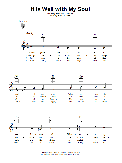 It Is Well With My Soul von Philip Paul Bliss (Download) 