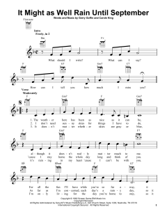 It Might As Well Rain Until September von Carole King (Download) 