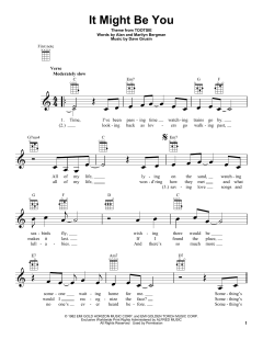 It Might Be You von Marilyn Bergman (Download) 