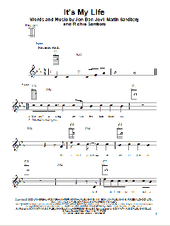 It's My Life von Glee Cast (Download) 