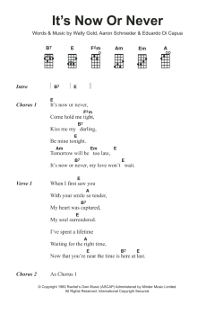 It's Now Or Never von Elvis Presley (Download) 