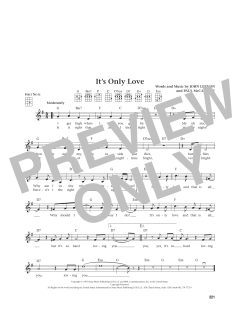 It's Only Love von The Beatles (Download) 