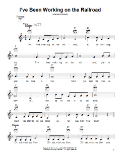 I've Been Working On The Railroad von American Folk Song (Download) 