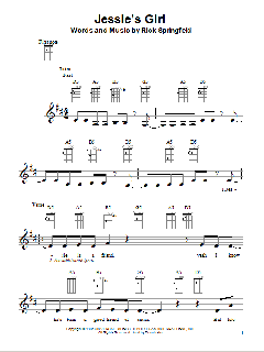 Jessie's Girl von Rick Springfield (Download) 
