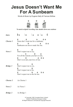 Jesus Doesn't Want Me For A Sunbeam von Nirvana (Download) 