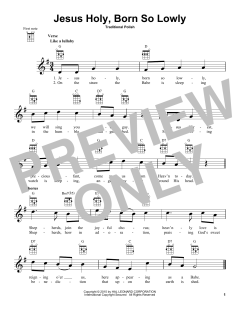 Jesus Holy, Born So Lowly (Download) 