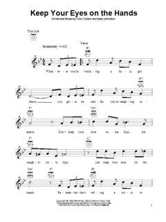 Keep Your Eyes On The Hands von Tony Todaro (Download) 