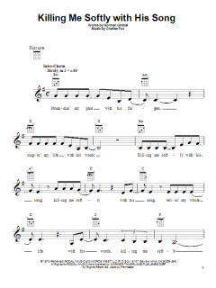 Killing Me Softly With His Song von Roberta Flack (Download) 