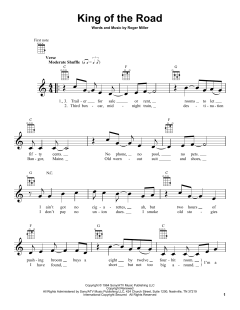 King Of The Road von Randy Travis (Download) 