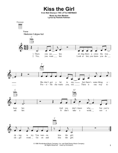 Kiss The Girl von Alan Menken (Download) 