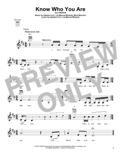 Know Who You Are von Lin-Manuel Miranda (Download) 