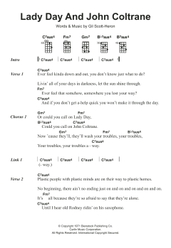 Lady Day And John Coltrane von Gil Scott-Heron (Download) 