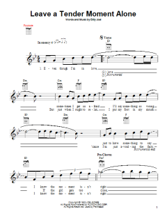 Leave A Tender Moment Alone (Download) 